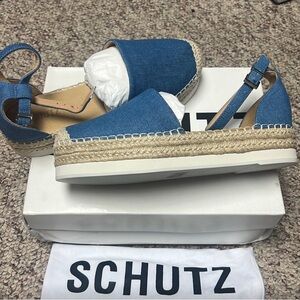 Schutz Darla platform espadrilles